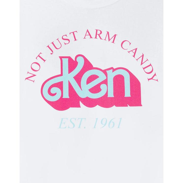 Produktbild Barbie Mens Not Just Arm Candy Ken Retro TShirt mit kurzen Ärmeln (L)