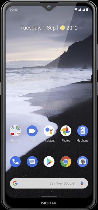 Produktbild Nokia 2.4 (32 GB, Grey, 6.50", Hybrid Dual SIM, 13 Mpx, 4G)