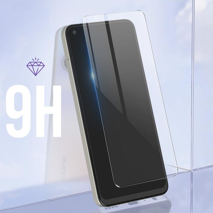 Produktbild Avizar 9H Härtegrad Glas-Displayschutzfolie (1 Stück, Realme 10)