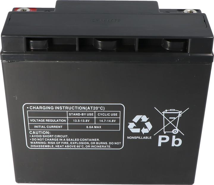 Produktbild Multipower Akku SXT Raptor 1200 Elektroroller, passend für 6-DZM-20 (60 V, 22 Ah)