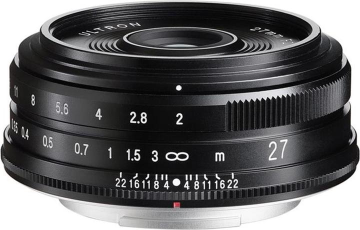 Voigtländer Ultron X 27mm / 2.0 black (Fujifilm X, APS-C / DX)