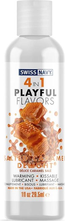 Swiss Navy 4 In 1 Salted Caramel Delight - 30ml/1oz (30 ml)