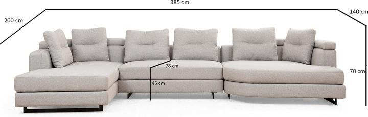 Produktbild Atelier del Sofa Padova (Ecksofa)
