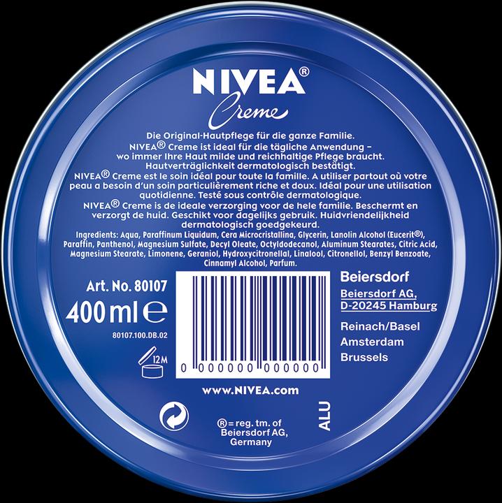Actual product image NIVEA Cream (400 ml, Day cream)