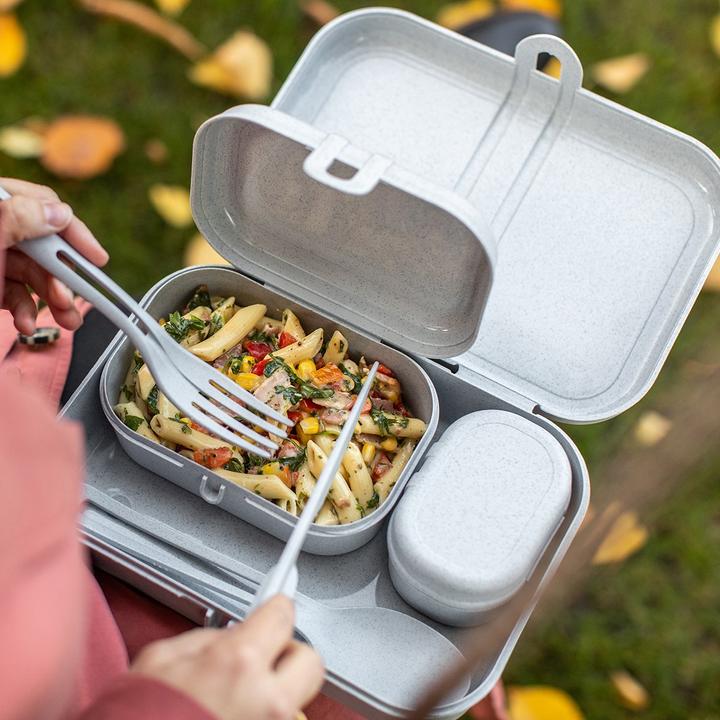 Actual product image Koziol Lunchbox Pascal Ready Organic 4-parts, blue