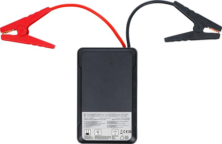 Produktbild BGS Starthilfegerät Batterielos mit Ultra-Kondensator Technologie 12 V / 300 A / 600 A (600 A)