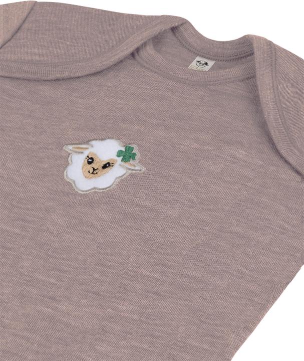 Actual product image Normani Set of 3 baby merino bodysuit short sleeves "Tauranga" - 9299 (62)