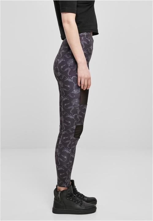 Immagine prodotto Urban Classics Leggings Tech Mesh AOP da donna (4XL)