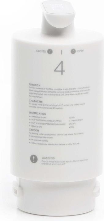 Produktbild Naturewater T33-PAD2 5µ Inline Aktivkohlefilter Post Wasserfilter Umkehrosmose
