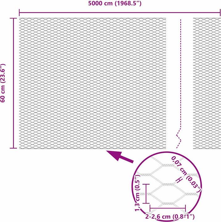 Produktbild VidaXL Gartenzaun
