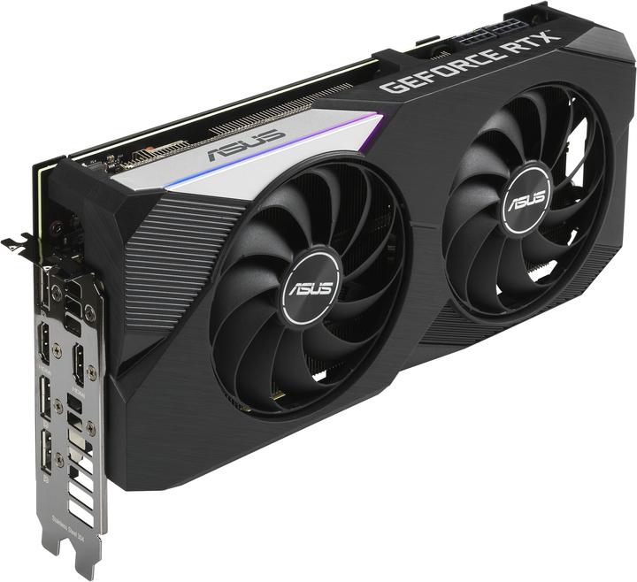 Actual product image ASUS GeForce DUAL RTX 3070 O8G V2 (8 GB)