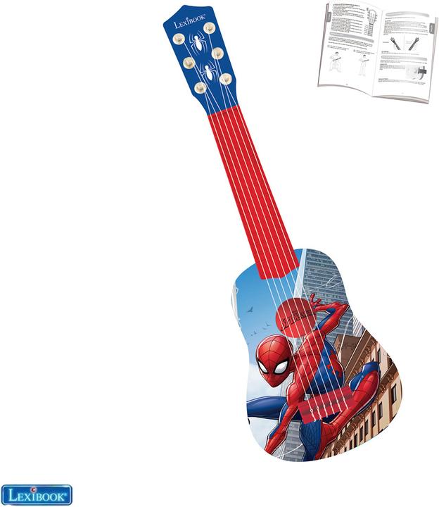 Produktbild Lexibook Erste Gitarre Spiderman (Deutsch, Französisch, Italienisch, Englisch)