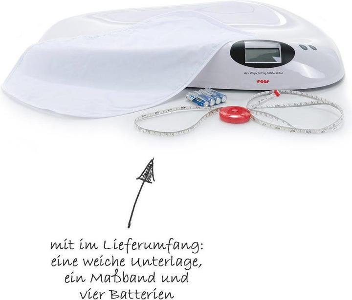 Actual product image Reer Baby scale with music (30 kg)