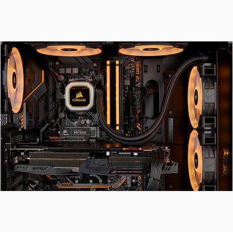 Produktbild Corsair Vengeance CMW16GX4M2E3200C16-TUF Speichermodul 16 GB 2 x 8 GB DDR4 3200 MHz (2 x 8GB, 3200 MHz, DDR4-RAM, DIMM)