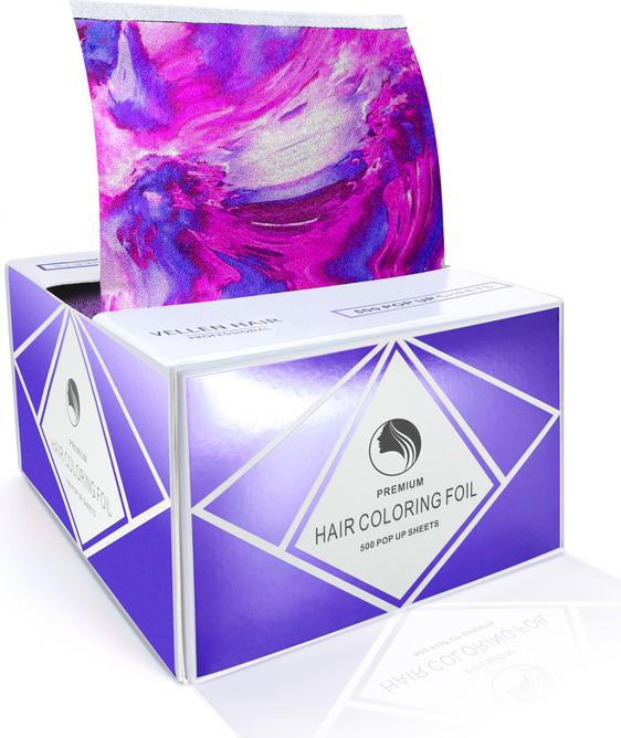 Immagine prodotto Vellen Hair Pop Up Foil Purple Flame 500 pezzi.