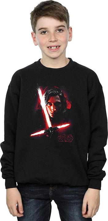 Star Wars Jungen Kylo Ren Sweatshirt aus gebürsteter Baumwolle (152, 158)