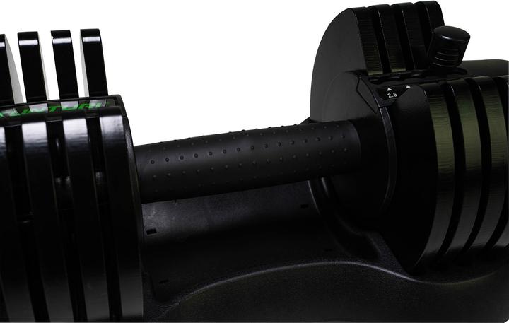 Actual product image Tunturi Verstellbare Selector Kurzhantel (1 x 2.5 kg - 12.5 kg)