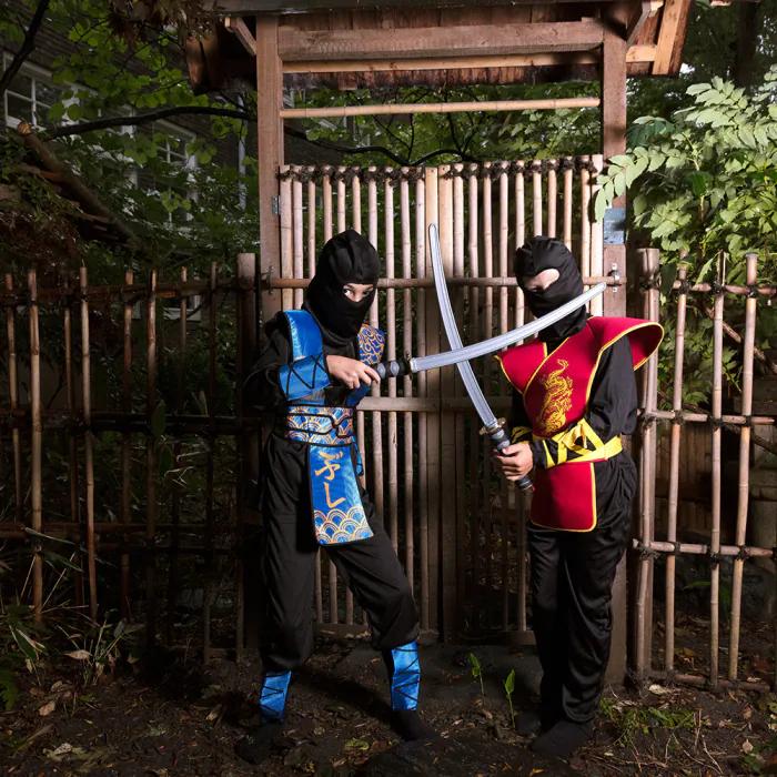 Image du produit Boland Costume de ninja royal pour enfants (110, 116, 122, 128)