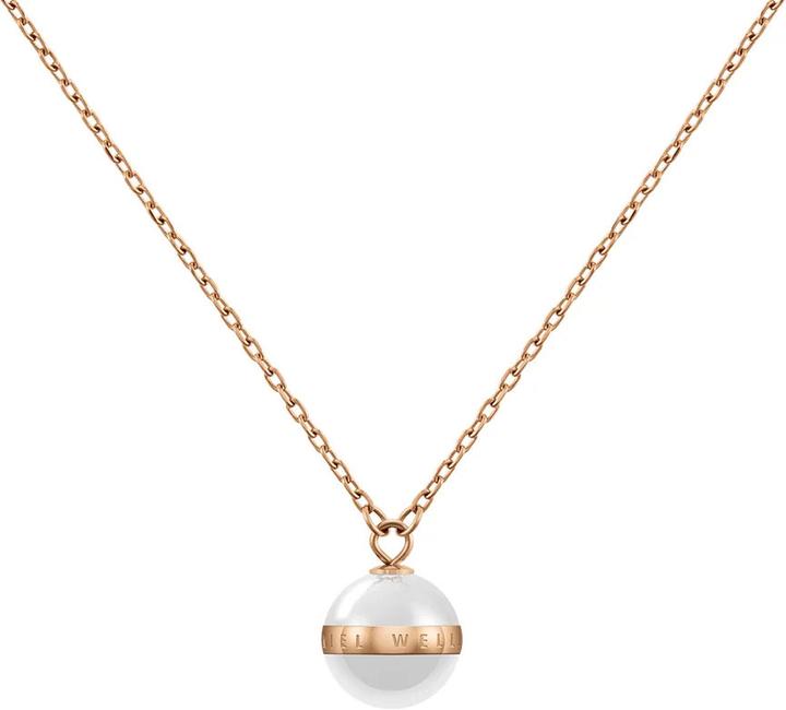 Image du produit Daniel Wellington Collier Aspiration en or rose (Acier inoxydable, Émail)