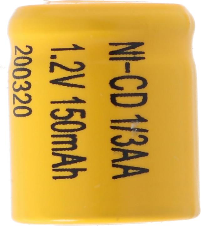 Produktbild Sanyo Akku N-110AA Akku NiCd 1/3 AA Mignon ohne Lötfahne 150mAh (1 Stk., AA, 150 mAh)