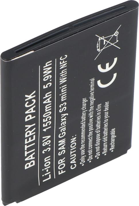 Image du produit Samsung Batterie portable Galaxy S III Mini, GT-I8190, EB-L1M7FLU avec NFC