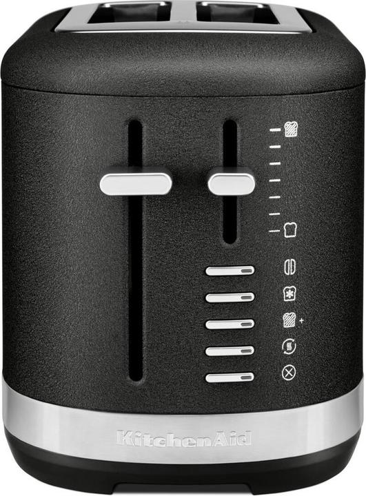 Produktbild KitchenAid 5KMT2109EBK manueller 2-Scheiben Toaster Gusseisen Schwarz