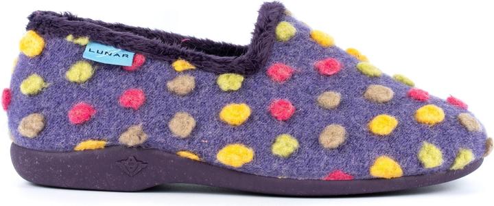 Actual product image Lunar Slippers Helix polka dot pattern (39)