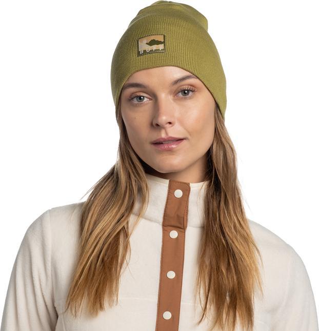 Actual product image Buff Knitted Hat Lilon Long Moss (One size)