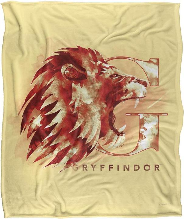 Produktbild Decke Gryffindor Tintenspritzer (152 x 127 cm)