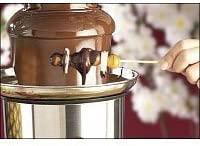 Actual product image Rosenstein & Söhne Stainless steel chocolate fountain