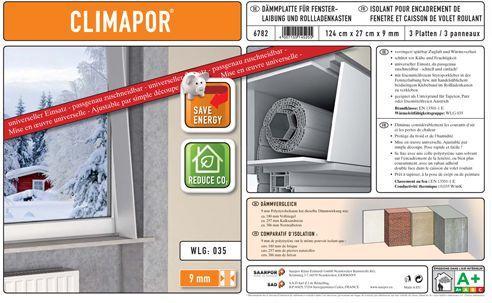 Produktbild Climapor Rollkasten und Fensterleibung (Weiss)