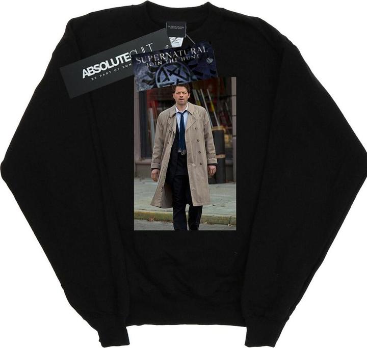 Supernatural Castiel Photograph Sweatshirt (L)