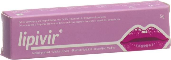 Image du produit Lipivir Gel contre les boutons de fièvre (Baume à lèvres)