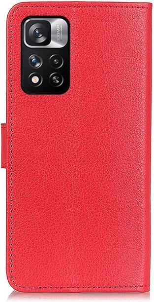 Produktbild MU Classic Litchi Leder Bookcover Series (Xiaomi Redmi Note 11 Pro 5G, Xiaomi Redmi Note 11 Pro+ 5G)