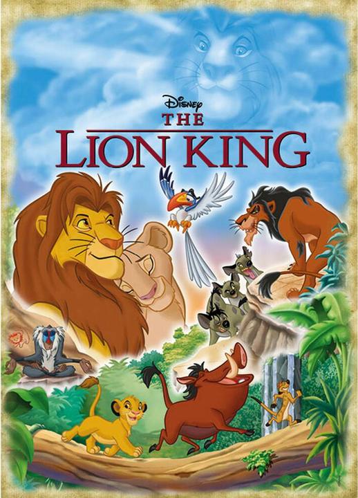 Actual product image Jumbo Disney Premium Collection - Classic Collection, The Lion King 1000 pieces (1000 pieces)