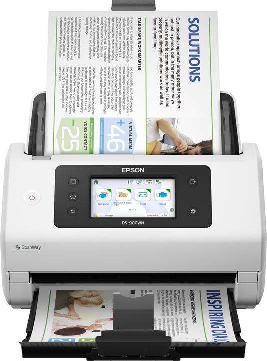 Produktbild Epson Workforce Dokumentenscanner DS-900WN (USB)