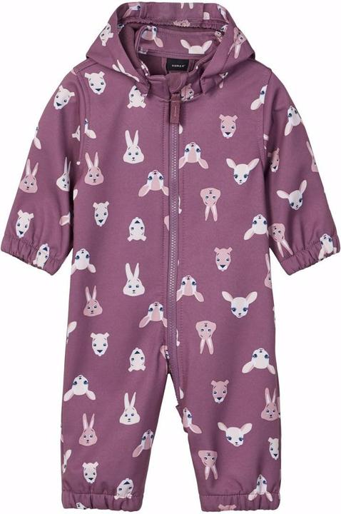 Name it Alfa Bunny Print Softshell-Anzug (62)