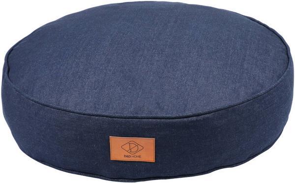 Image du produit D&D Home BOBBY Cushion, Ø 50 x 11 cm, bleu denim (Chat)