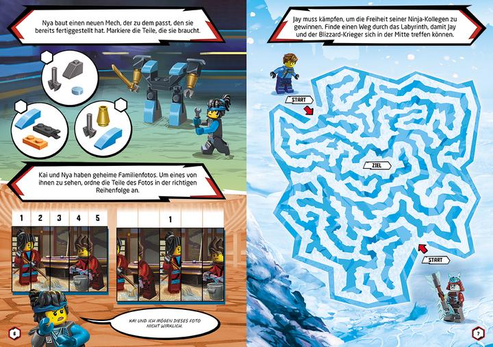 Actual product image Lego Ninjago – Nyas mächtige Kräfte (German, 2023)
