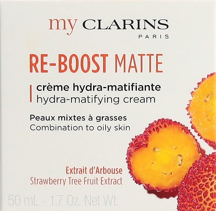 Actual product image MyClarins - RE-BOOST MATTE - Mattifying, nourishing face cream (50 ml, Day cream)
