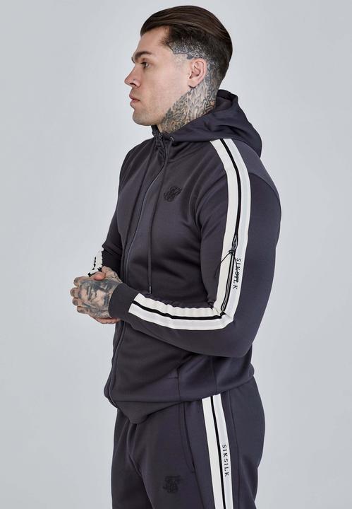 Immagine prodotto Siksilk Giacca felpata con cappuccio a zip intera (XL)