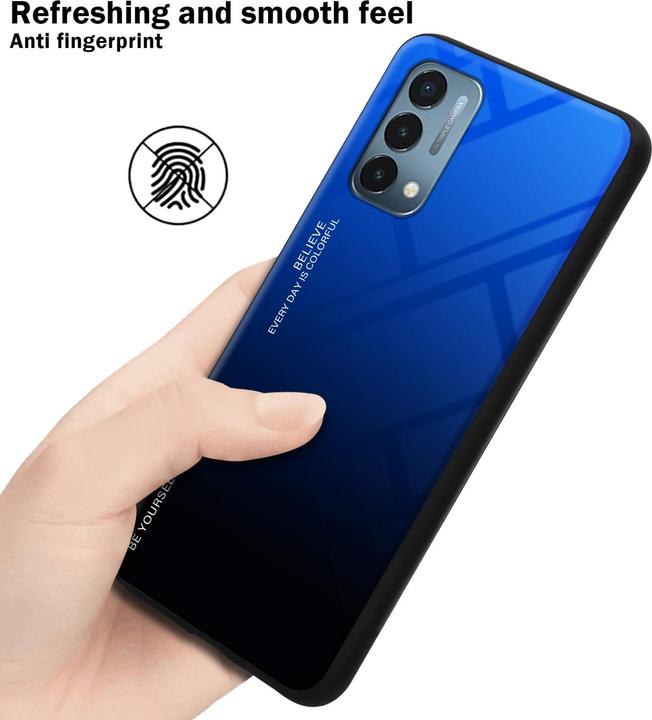 Image du produit Cadorabo TPU 2 couleurs Housse en verre (OnePlus Nord N200 5G)