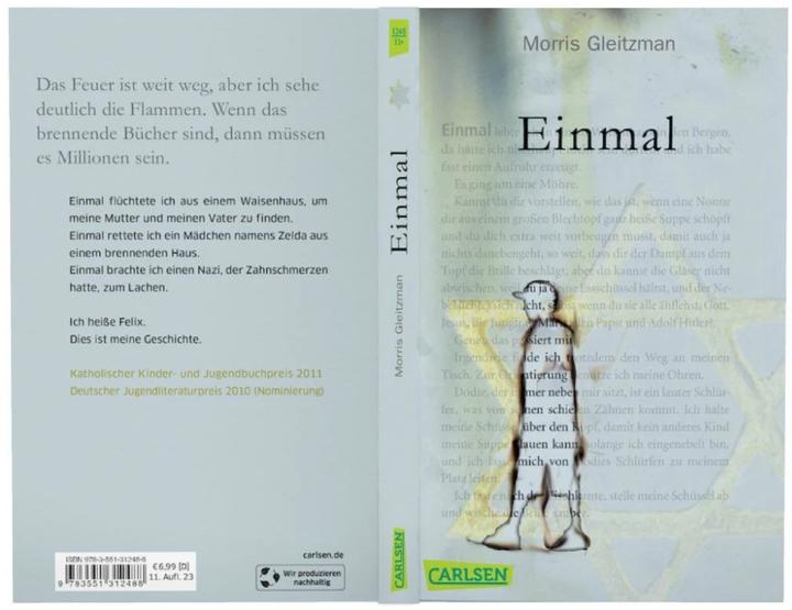 Produktbild Einmal (Deutsch, Morris Gleitzman, 2013)