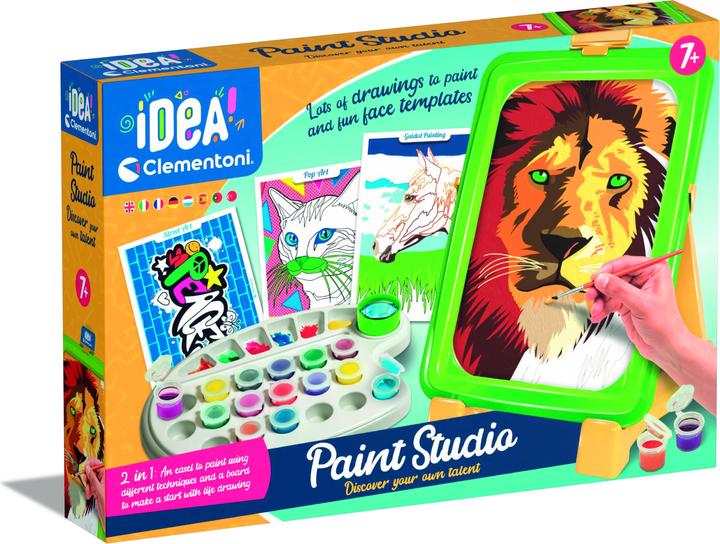 Productafbeelding Clementoni SCHILDERKIT VERFSTUDIO 18717