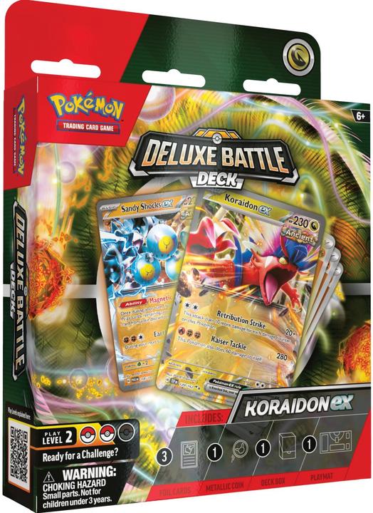 Immagine prodotto Pokémon Koraidon ex Deluxe Battle Deck EN (Inglese, Ponte)