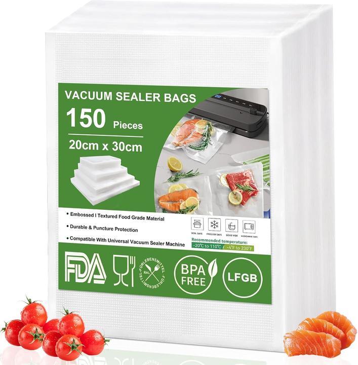 Produktbild Omtofo Vakuumbeutel-Set für Lebensmittel (150 x)