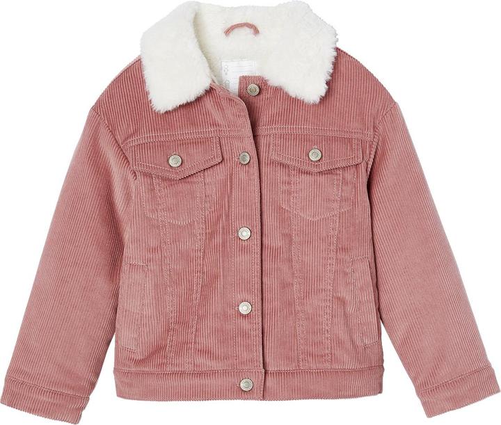 Produktbild Vertbaudet Mädchen Cordjacke mit Kuschelfutter und Recycling-Polyester (140)