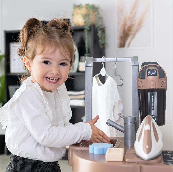 Actual product image Smoby Rowenta Haushalts-Set Waschküche