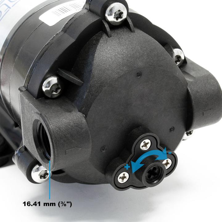 Immagine prodotto Naturewater Pompa ausiliaria 100 GPD (350 l) Pompa ausiliaria 35W Osmosi inversa (Pompa ausiliaria)