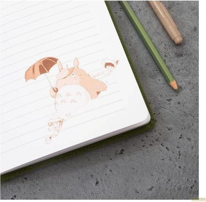 Produktbild Mon voisin Totoro - Carnet Feutrine Totoro (Liniert, Harter Einband)